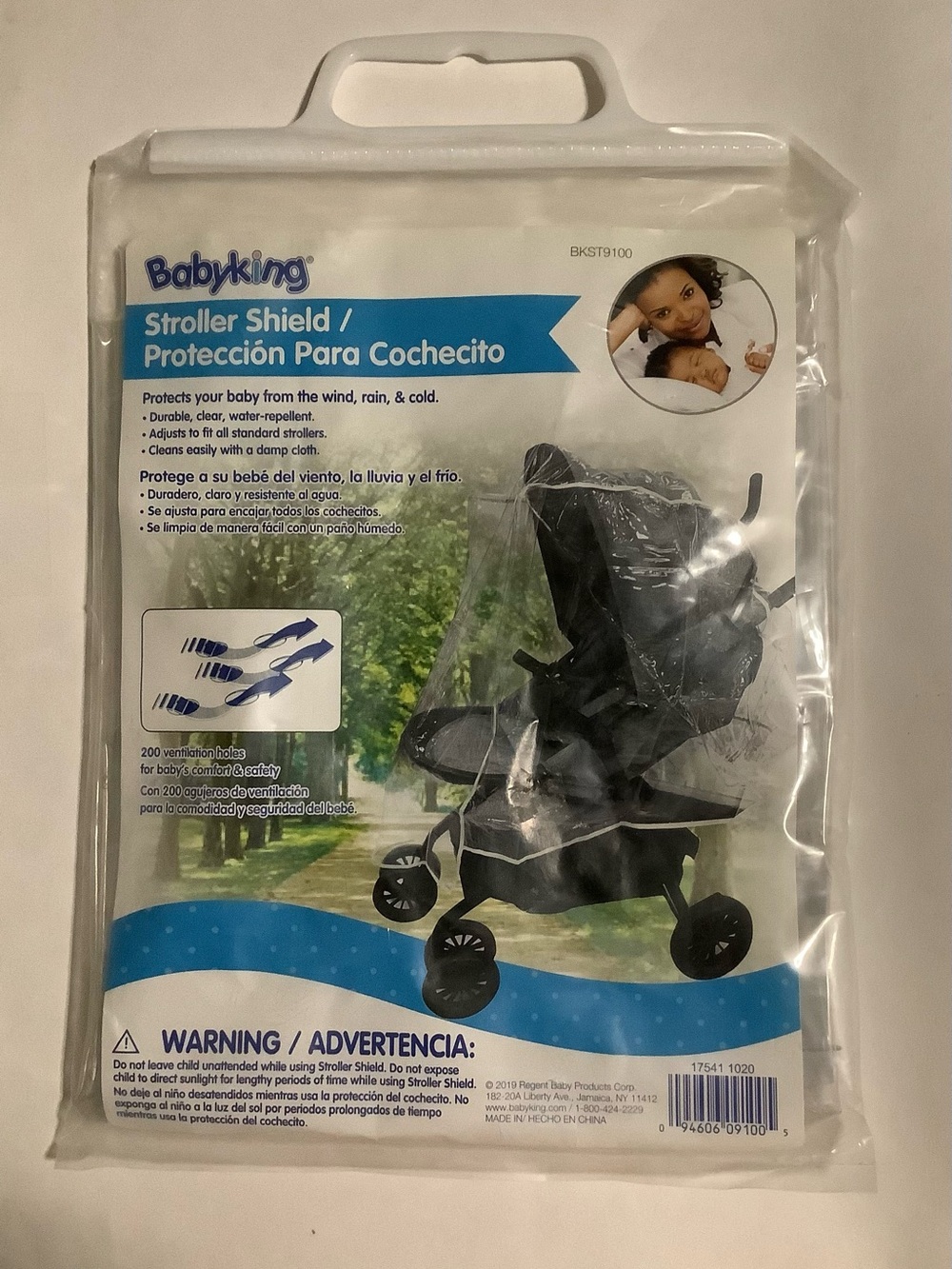 Clear Stroller Shield - Transparent Rain & Wind Cover